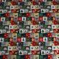 Preview: Baumwollstoff Motivdruck Weihnachtsmotive Adventskalender